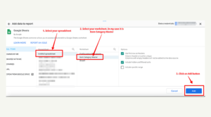 Add worksheet