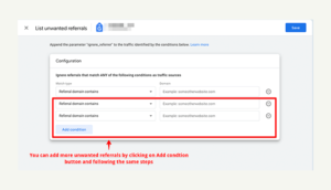 reports by excluding irrelevant referral